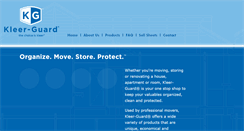 Desktop Screenshot of kleerguard.com